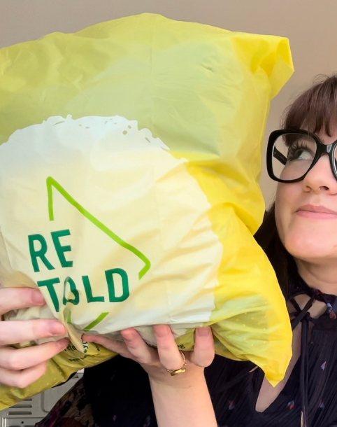 Retold recycling bag