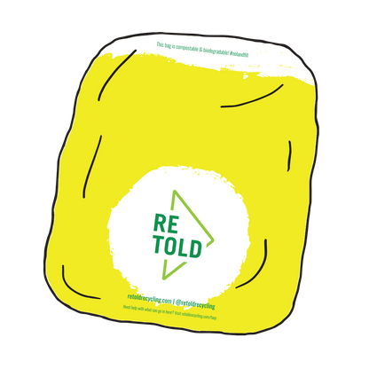 Retold recycling bag