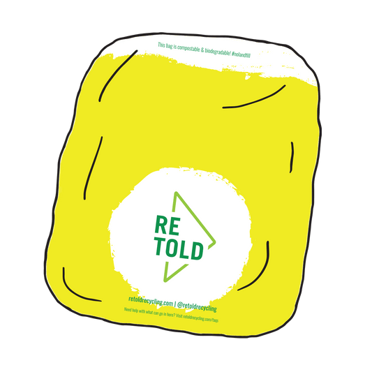Retold recycling bag